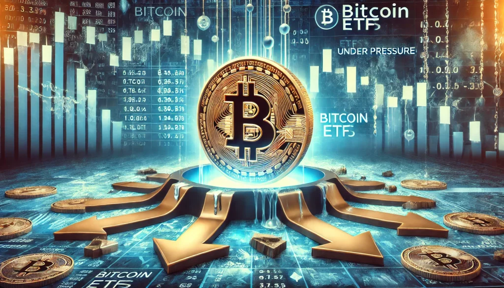 Bitcoin ETFs unter Druck