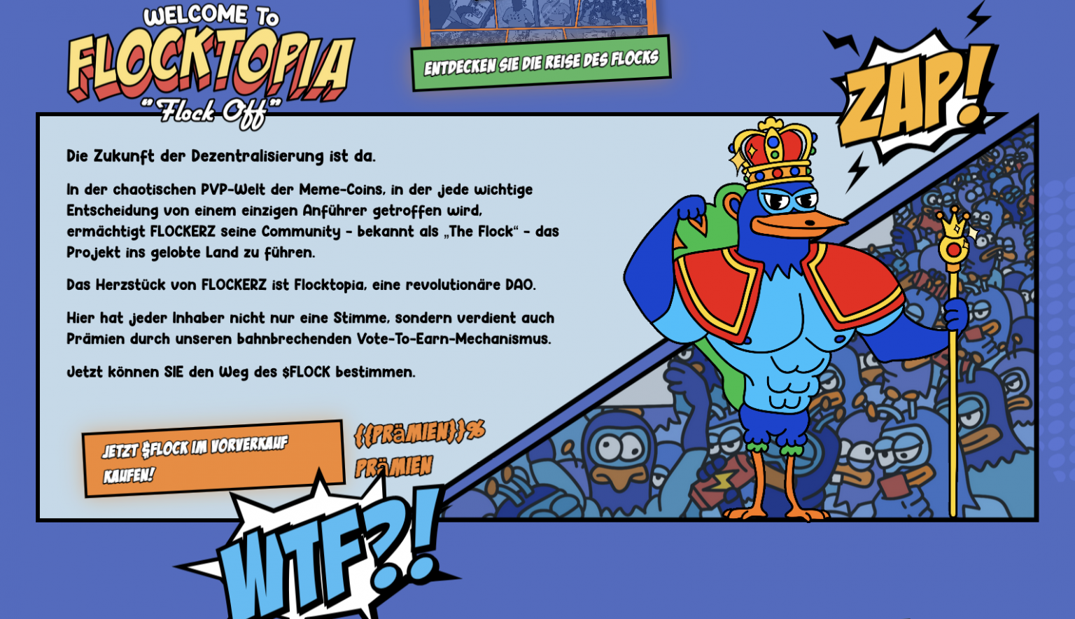 Presale von FLOCK endet in weniger als einem Monat darum investieren