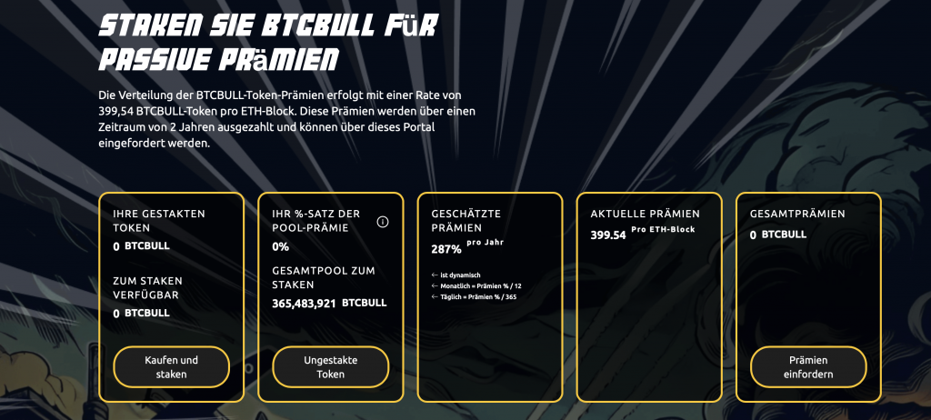 BTC BUll Staking 