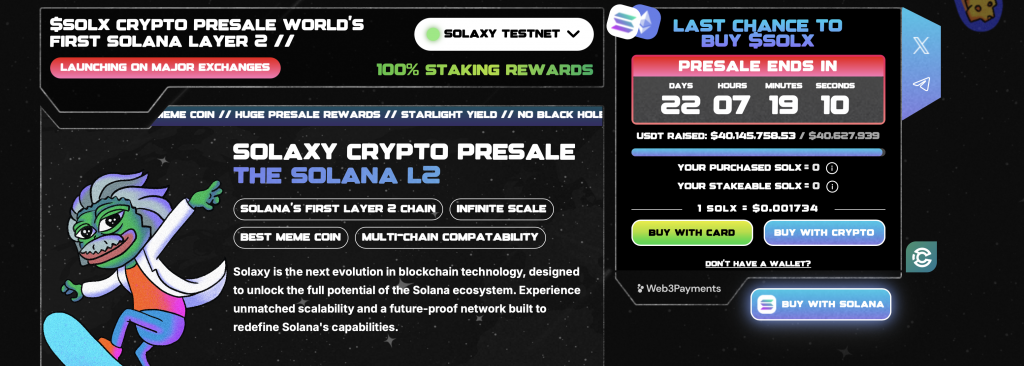 Solaxy ICO