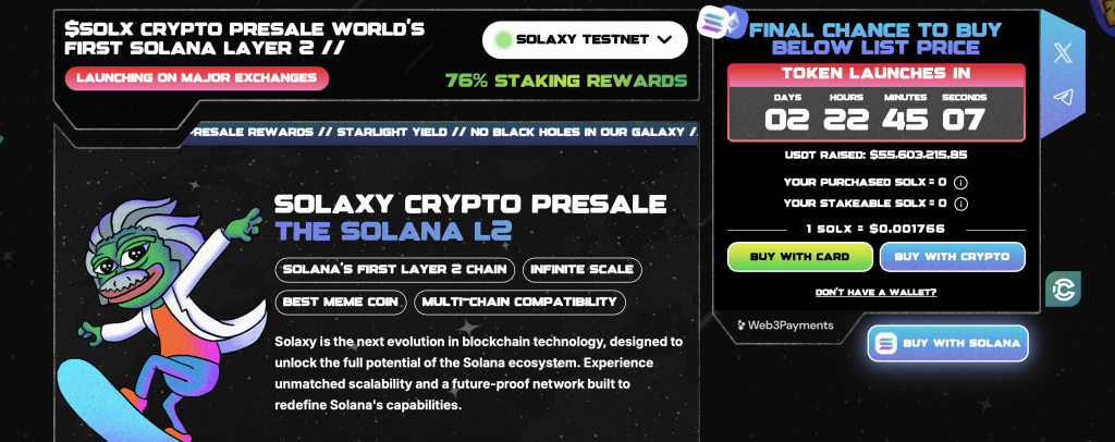 Solaxy ICO