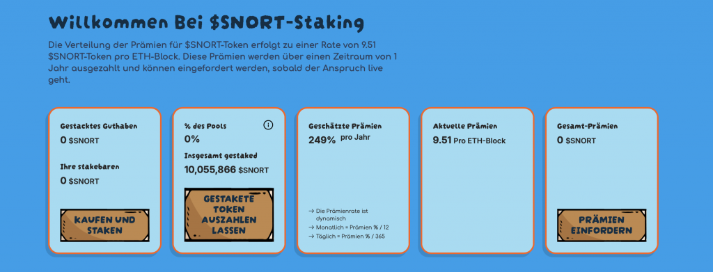 Staking Dashboard