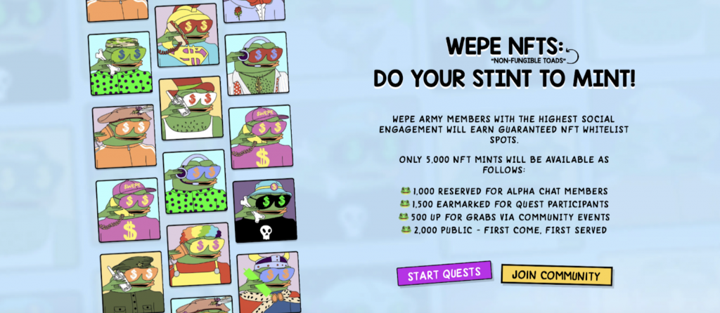 wepe NFTs
