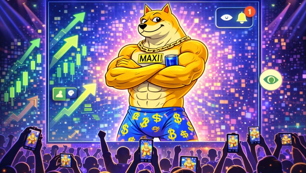 Trend Alarm: Maxi Doge (MAXI) schießt im Januar in Watchlists, warum alle jetzt drauf schauen